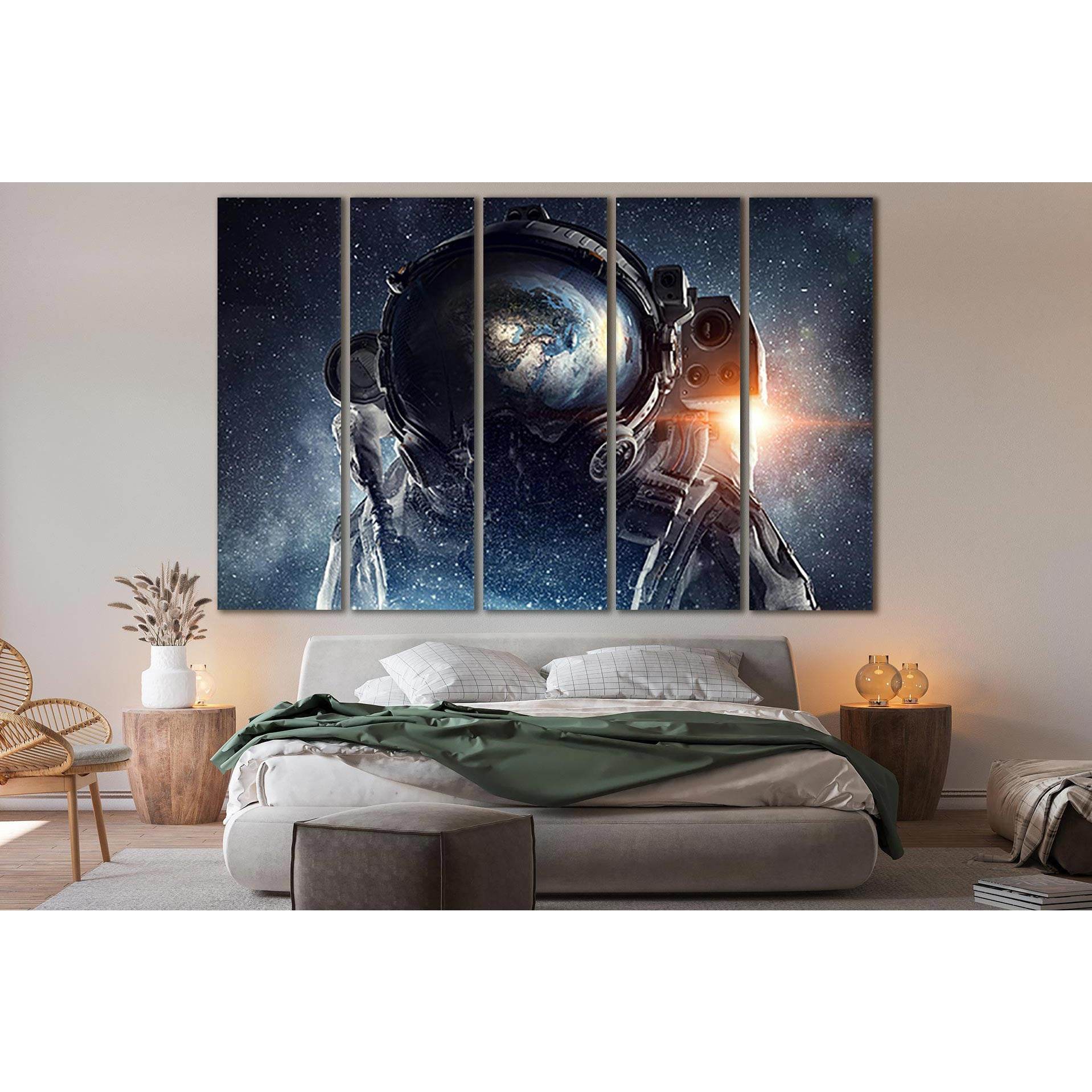 Fantastic Astronaut №SL416 Ready to Hang Canvas PrintCanvas art arrives ready to hang, with hanging accessories included and no additional framing required. Every canvas print is hand-crafted, made on-demand at our workshop and expertly stretched around 1