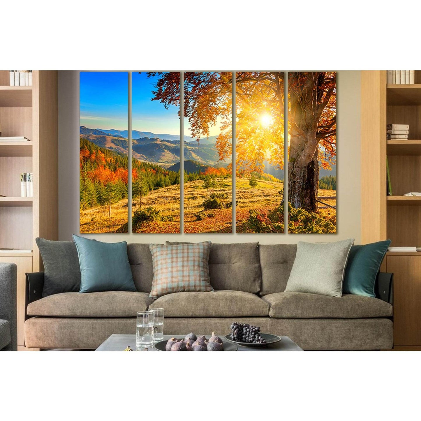 Early Autumn Morning №SL1499 Ready to Hang Canvas PrintCanvas art arrives ready to hang, with hanging accessories included and no additional framing required. Every canvas print is hand-crafted, made on-demand at our workshop and expertly stretched around