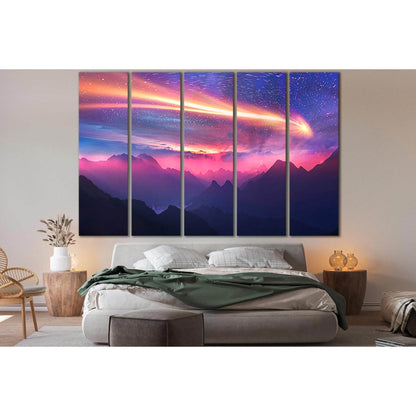 Dreamy Sky And Mountains Digital Art №SL1565 Ready to Hang Canvas PrintCanvas art arrives ready to hang, with hanging accessories included and no additional framing required. Every canvas print is hand-crafted, made on-demand at our workshop and expertly