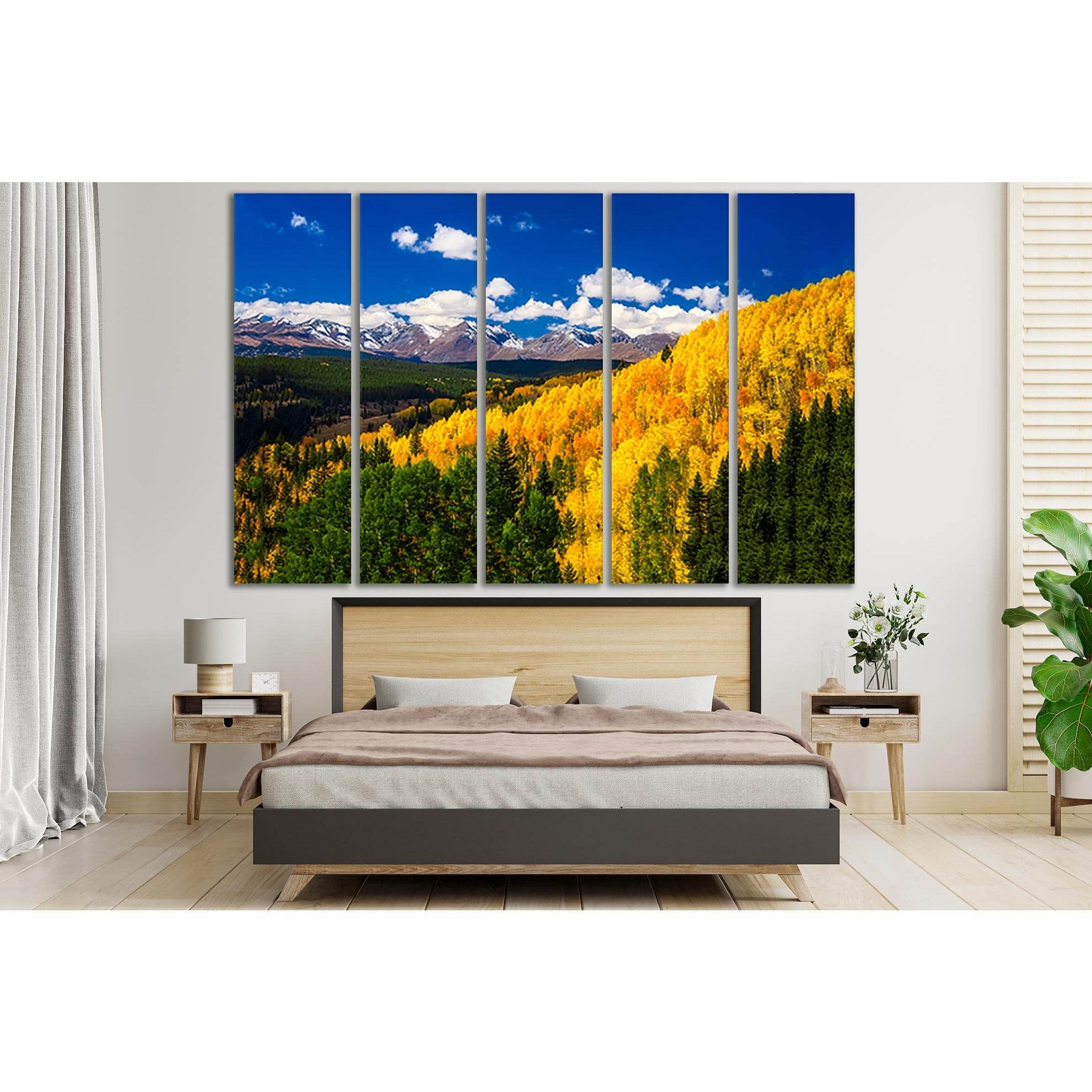 Autumn Mountains In Season Fall №SL658 Ready to Hang Canvas PrintCanvas art arrives ready to hang, with hanging accessories included and no additional framing required. Every canvas print is hand-crafted, made on-demand at our workshop and expertly stretc