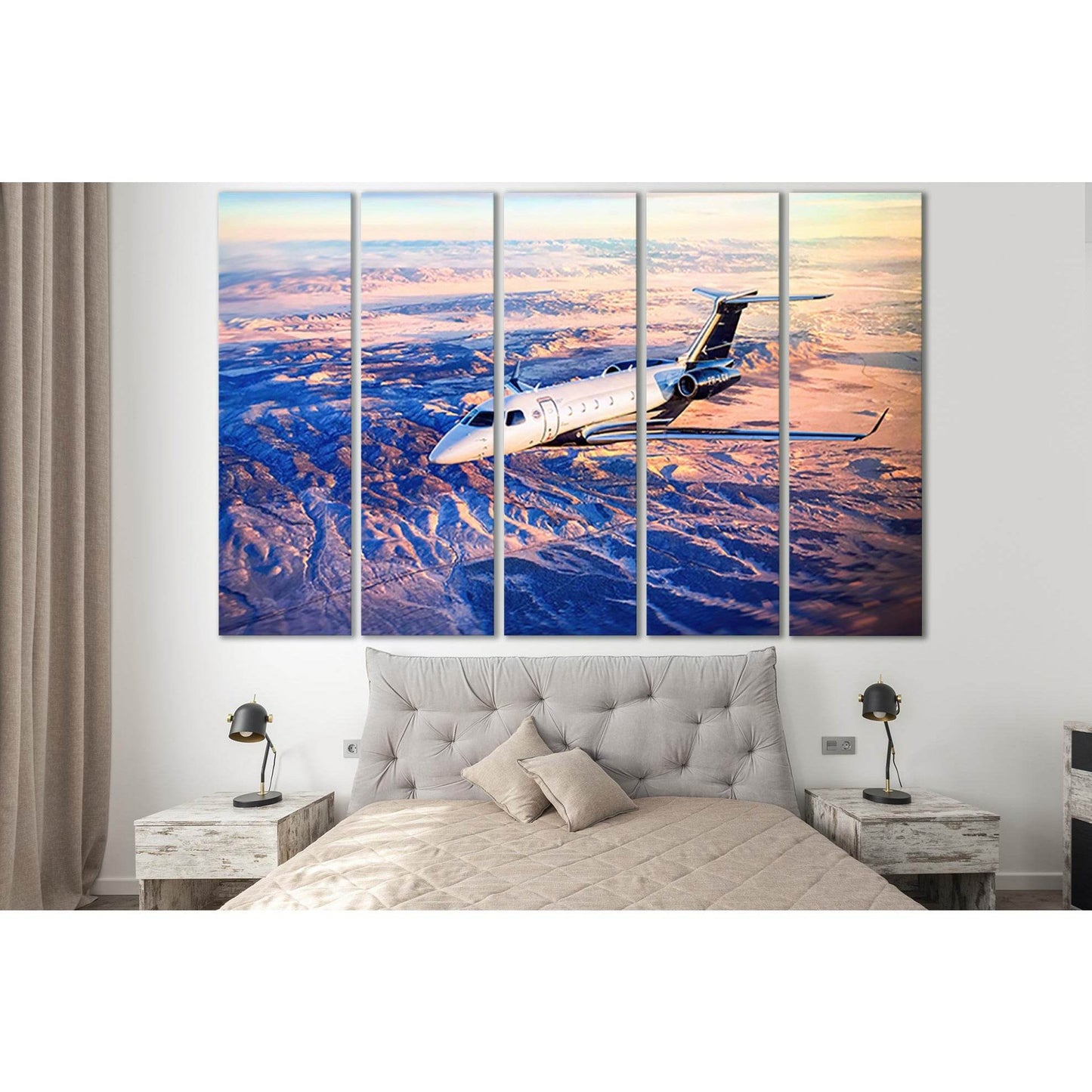 Private Plane Flies Over The Mountains №SL1435 Ready to Hang Canvas PrintCanvas art arrives ready to hang, with hanging accessories included and no additional framing required. Every canvas print is hand-crafted, made on-demand at our workshop and expertl