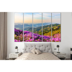 Beautiful Mountain Flowers №SL678 Ready to Hang Canvas PrintCanvas art arrives ready to hang, with hanging accessories included and no additional framing required. Every canvas print is hand-crafted, made on-demand at our workshop and expertly stretched a