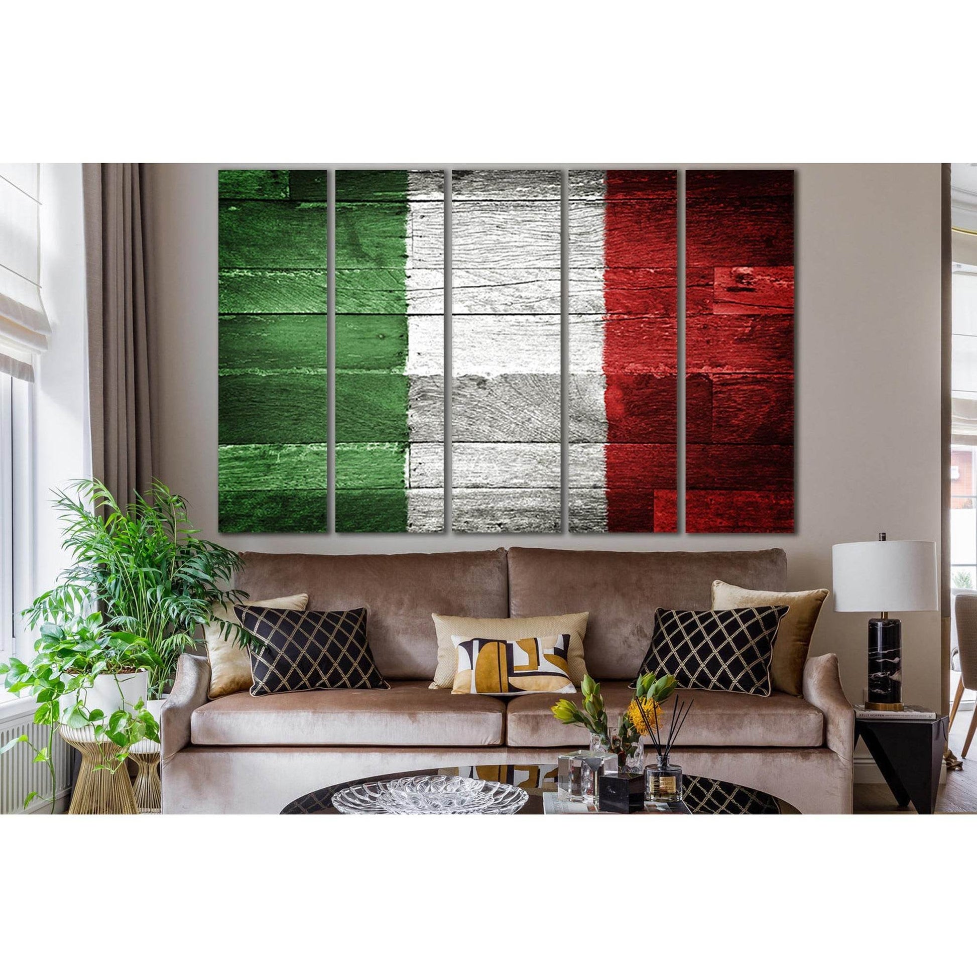 Flag Of Italy №SL1164 Ready to Hang Canvas PrintCanvas art arrives ready to hang, with hanging accessories included and no additional framing required. Every canvas print is hand-crafted, made on-demand at our workshop and expertly stretched around 100% N