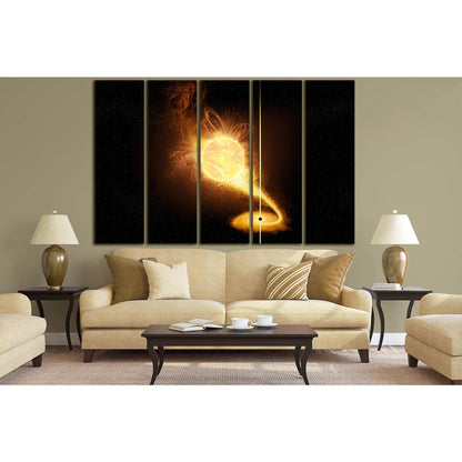 Star And Black Hole №SL976 Ready to Hang Canvas PrintCanvas art arrives ready to hang, with hanging accessories included and no additional framing required. Every canvas print is hand-crafted, made on-demand at our workshop and expertly stretched around 1