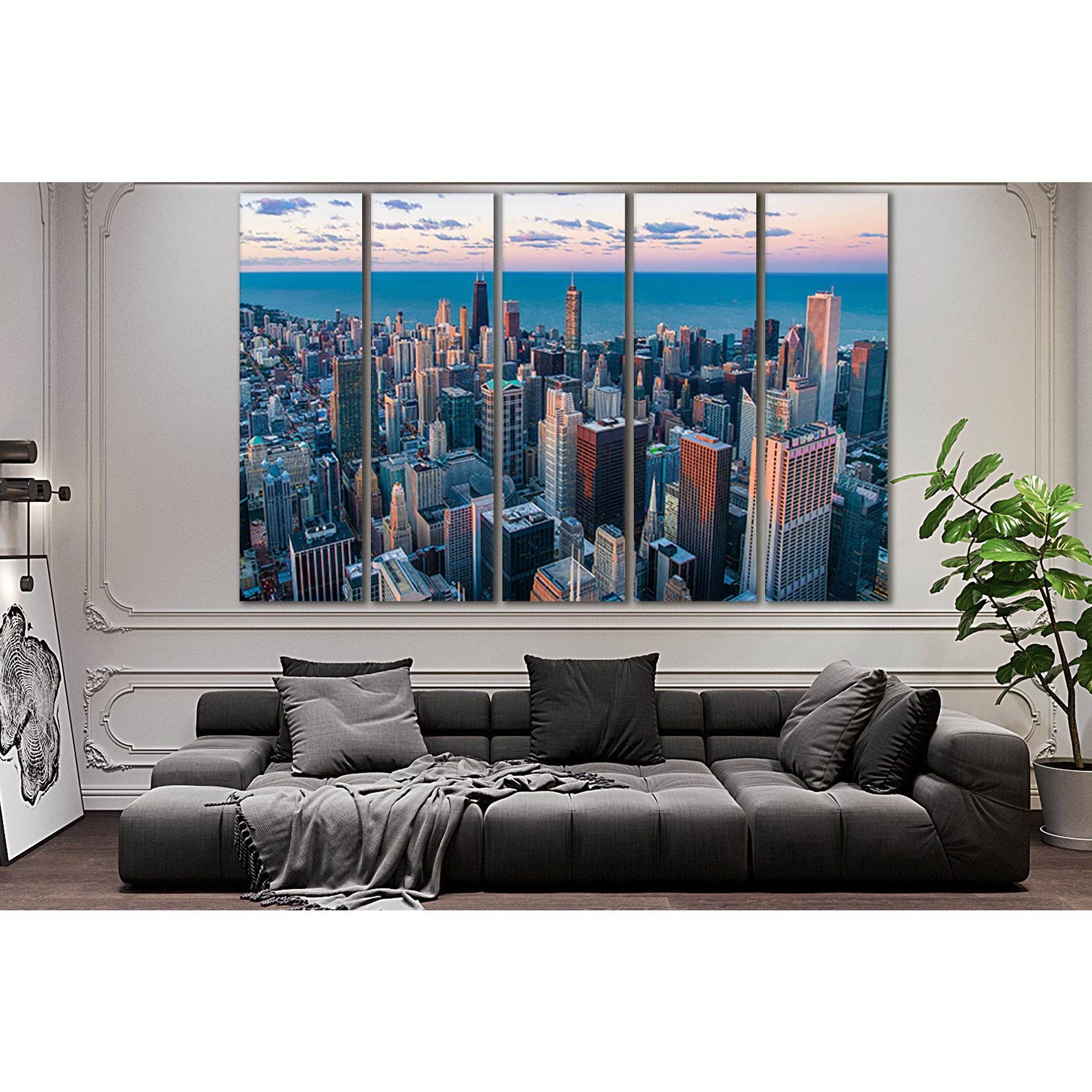 Willis Tower Chicago Skyline №SL333 Ready to Hang Canvas PrintCanvas art arrives ready to hang, with hanging accessories included and no additional framing required. Every canvas print is hand-crafted, made on-demand at our workshop and expertly stretched