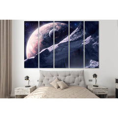 Large Asteroid And Unknown Planet №SL441 Ready to Hang Canvas PrintCanvas art arrives ready to hang, with hanging accessories included and no additional framing required. Every canvas print is hand-crafted, made on-demand at our workshop and expertly stre