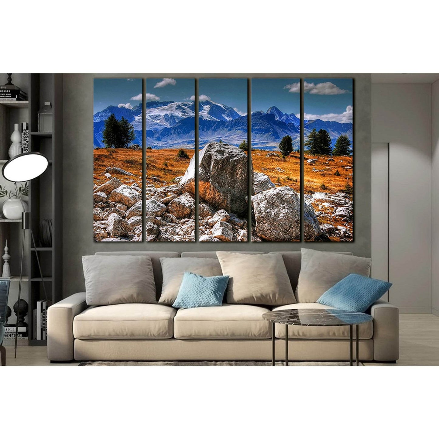 Mountain Landscape Italy №SL1564 Ready to Hang Canvas PrintCanvas art arrives ready to hang, with hanging accessories included and no additional framing required. Every canvas print is hand-crafted, made on-demand at our workshop and expertly stretched ar