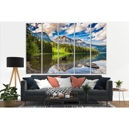 Clouds Over Mountains And Forest №SL1597 Ready to Hang Canvas PrintCanvas art arrives ready to hang, with hanging accessories included and no additional framing required. Every canvas print is hand-crafted, made on-demand at our workshop and expertly stre