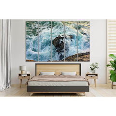 Stormy Waves By The Shore №SL80 Ready to Hang Canvas PrintCanvas art arrives ready to hang, with hanging accessories included and no additional framing required. Every canvas print is hand-crafted, made on-demand at our workshop and expertly stretched aro