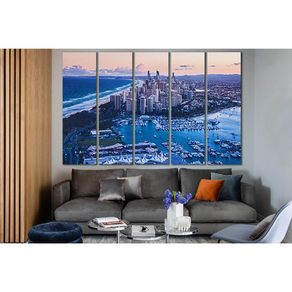 Cityscape Of Gold Coast №SL1466 Ready to Hang Canvas PrintCanvas art arrives ready to hang, with hanging accessories included and no additional framing required. Every canvas print is hand-crafted, made on-demand at our workshop and expertly stretched aro