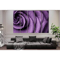Close Up Of Violet Rose №SL680 Ready to Hang Canvas PrintCanvas art arrives ready to hang, with hanging accessories included and no additional framing required. Every canvas print is hand-crafted, made on-demand at our workshop and expertly stretched arou