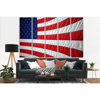 American Flag №SL1210 Ready to Hang Canvas PrintCanvas art arrives ready to hang, with hanging accessories included and no additional framing required. Every canvas print is hand-crafted, made on-demand at our workshop and expertly stretched around 100% N