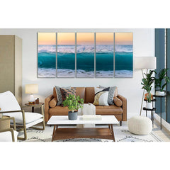 Beautiful Evening Ocean Wave №SL126 Ready to Hang Canvas PrintCanvas art arrives ready to hang, with hanging accessories included and no additional framing required. Every canvas print is hand-crafted, made on-demand at our workshop and expertly stretched