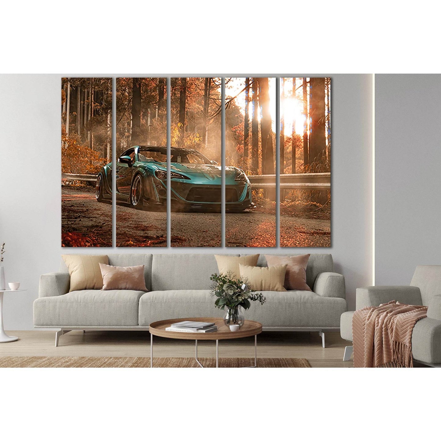 Sports Car On The Road In The Forest №SL1446 Ready to Hang Canvas PrintCanvas art arrives ready to hang, with hanging accessories included and no additional framing required. Every canvas print is hand-crafted, made on-demand at our workshop and expertly