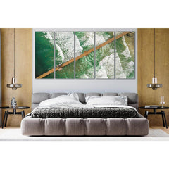 Pier In The Ocean №SL163 Ready to Hang Canvas PrintCanvas art arrives ready to hang, with hanging accessories included and no additional framing required. Every canvas print is hand-crafted, made on-demand at our workshop and expertly stretched around 100