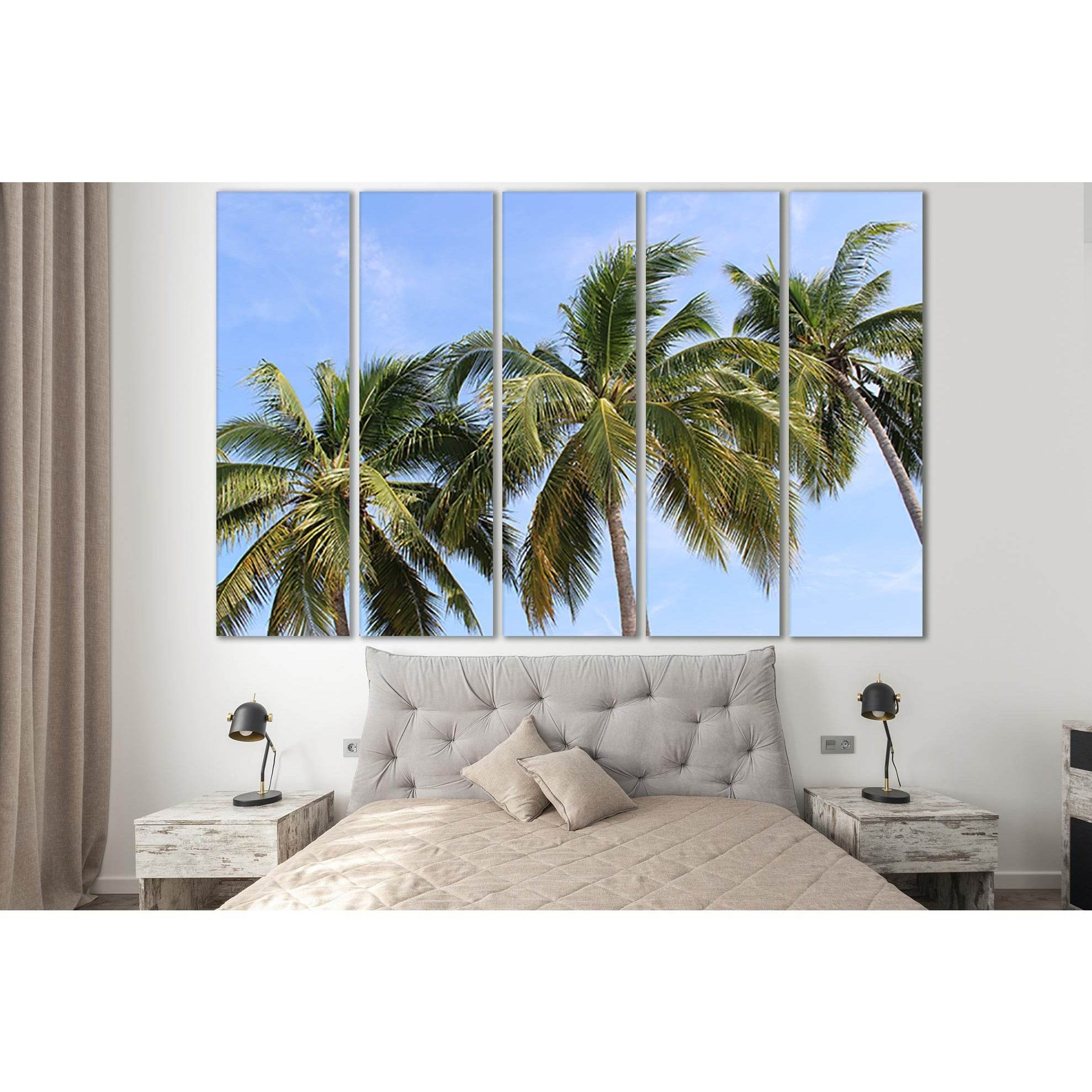 Palm Trees №SL827 Ready to Hang Canvas PrintCanvas art arrives ready to hang, with hanging accessories included and no additional framing required. Every canvas print is hand-crafted, made on-demand at our workshop and expertly stretched around 100% North
