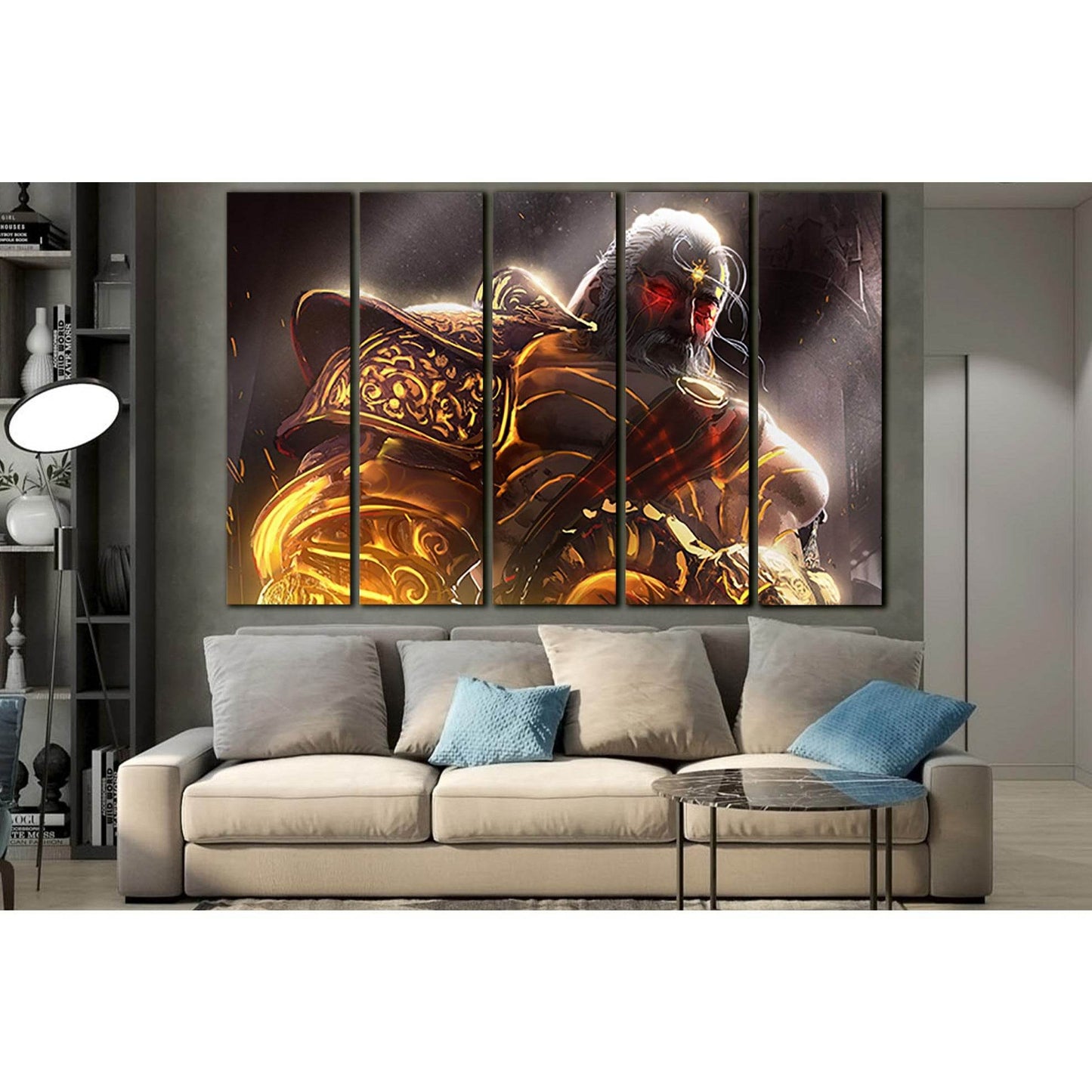 Brutal Muscular Warrior №SL1249 Ready to Hang Canvas PrintCanvas art arrives ready to hang, with hanging accessories included and no additional framing required. Every canvas print is hand-crafted, made on-demand at our workshop and expertly stretched aro