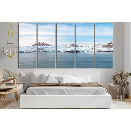 Nordenskiöld Glacier At Pyramiden On Svalbard №SL1340 Ready to Hang Canvas PrintCanvas art arrives ready to hang, with hanging accessories included and no additional framing required. Every canvas print is hand-crafted, made on-demand at our workshop and