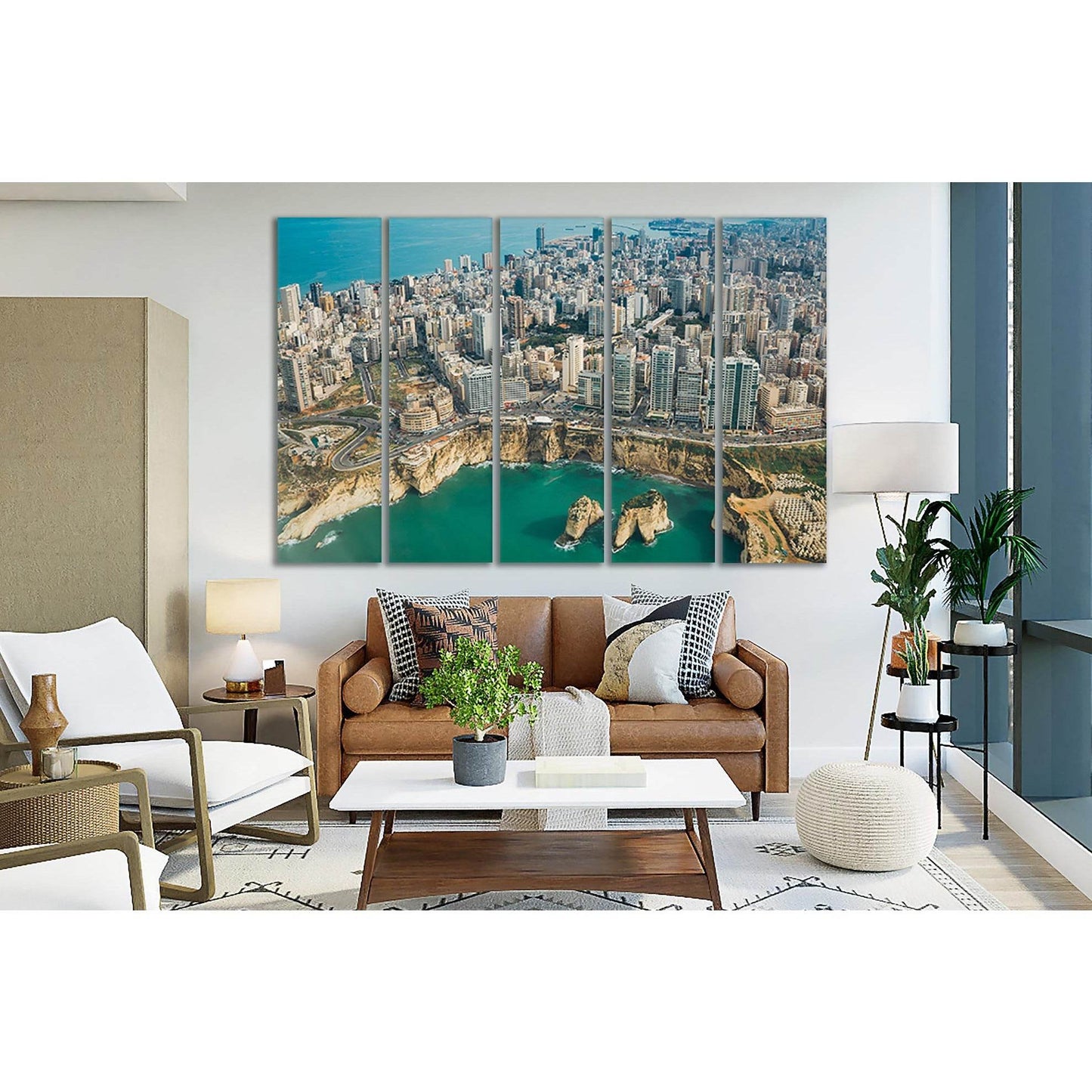 Beirut Beautiful Cityscape №SL338 Ready to Hang Canvas PrintCanvas art arrives ready to hang, with hanging accessories included and no additional framing required. Every canvas print is hand-crafted, made on-demand at our workshop and expertly stretched a