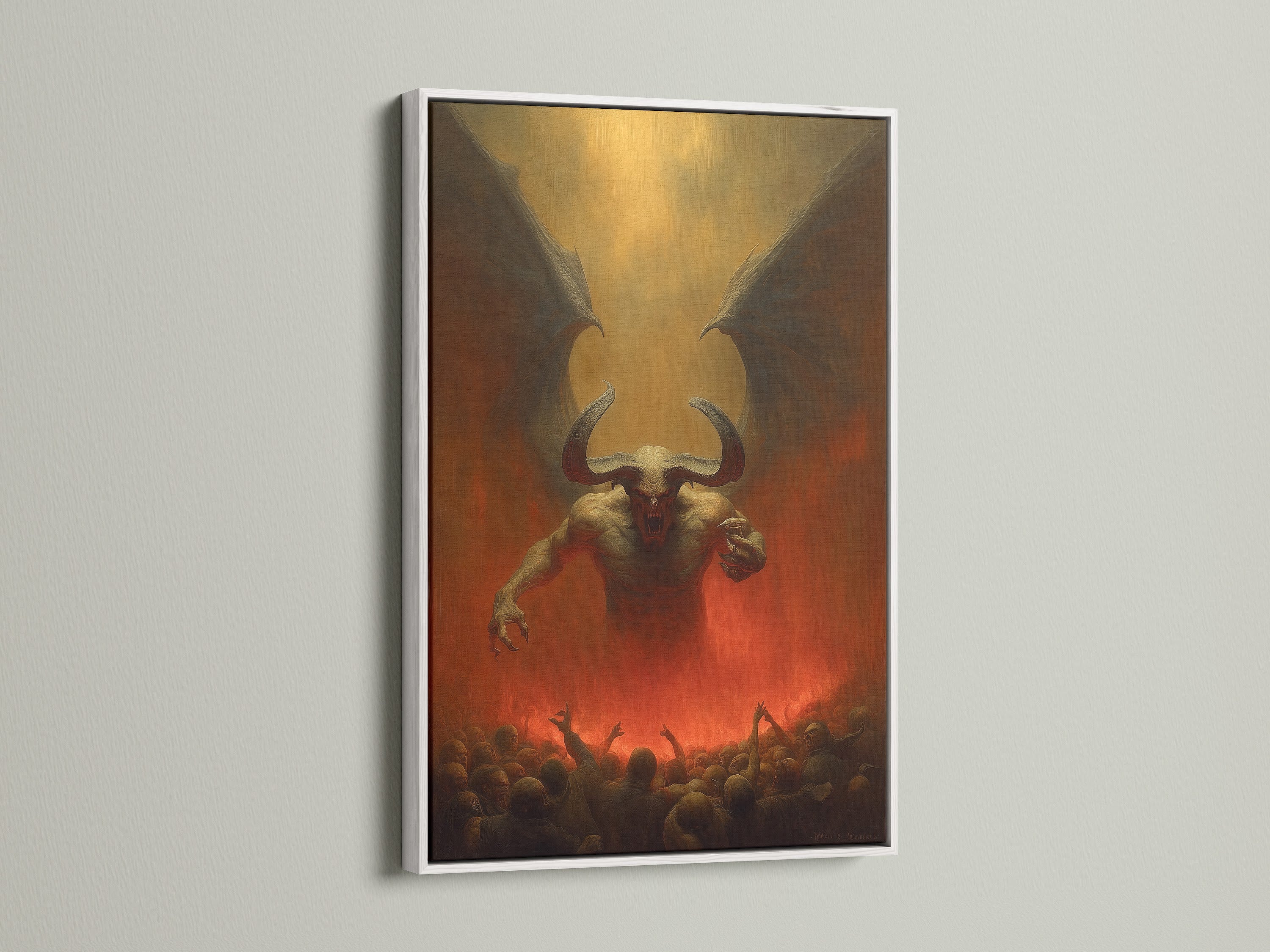 Artwork with a white frame. This provides a clean and modern look. The white frame makes the artwork pop. Browse our gallery of framed art prints. Find the perfect addition to your collection today.