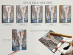 Explore available options for the Canyon River artwork. Choose from a stretched canvas print fine art poster paper or floating frame. Customize your desert landscape wall art. Find the perfect style to match your Southwestern decor. Discover earth tone art for every taste and space now.