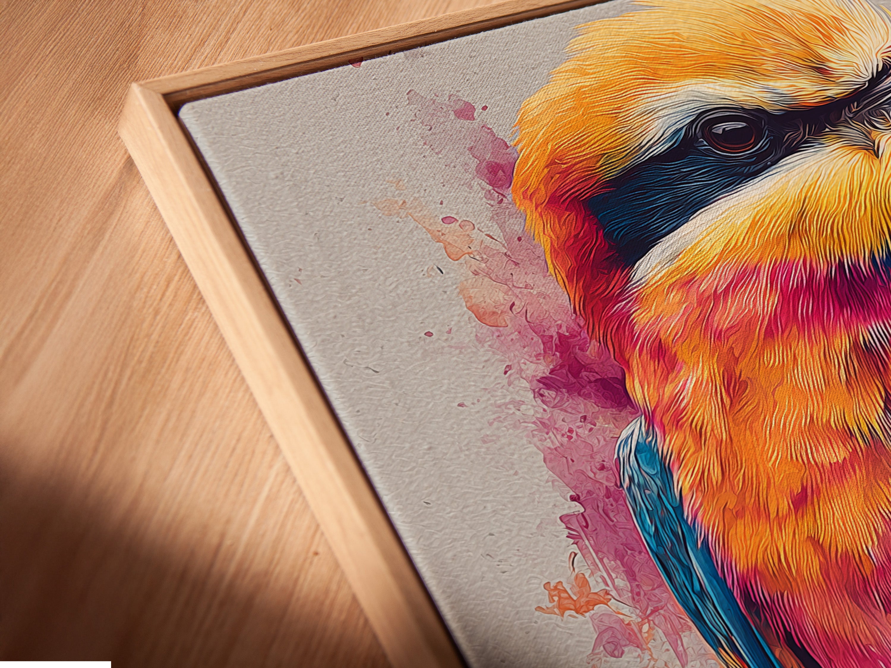 Vibrant Bee Eater Bird Watercolor Print - Colorful Bird Wall Art, Nature Artwork, Bird Lover Gift, Home Decor, Office Art