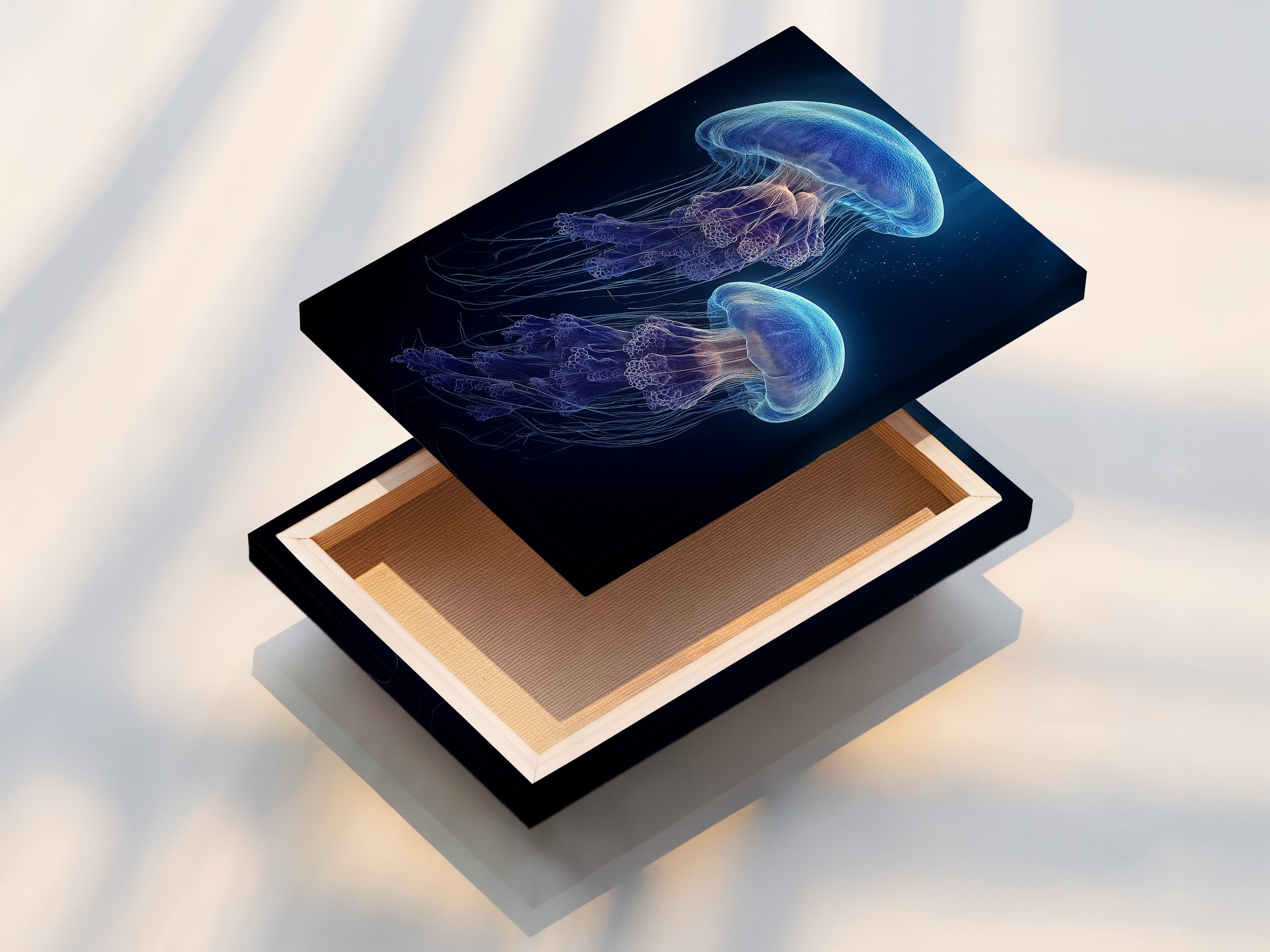 A stretched canvas print is showcased. The canvas enhances the artwork's texture. It provides a gallery-ready look. Durable and perfect for any room. Enjoy high quality art with canvas prints. Find the perfect piece for your wall.