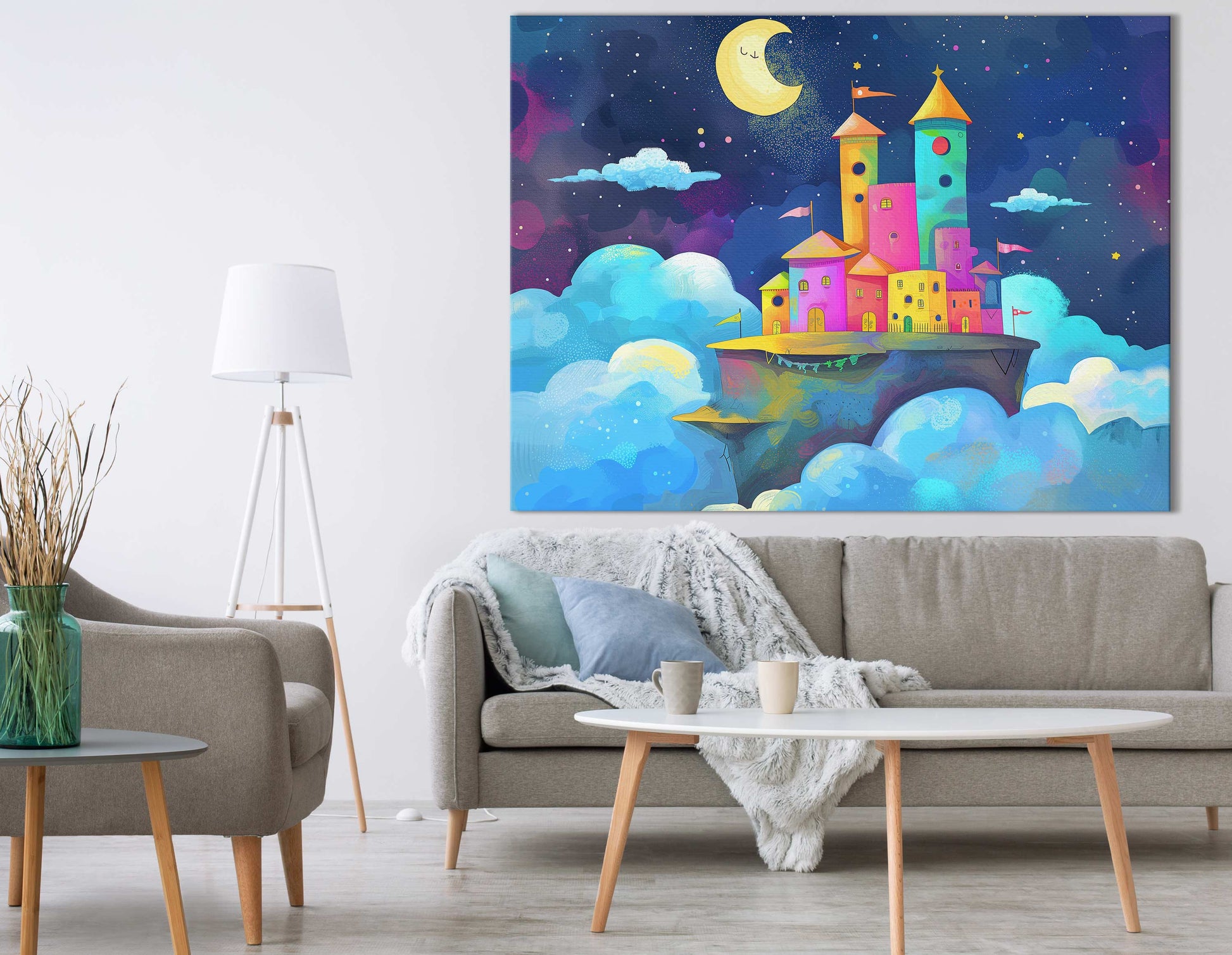 Celestial Castle Art Print