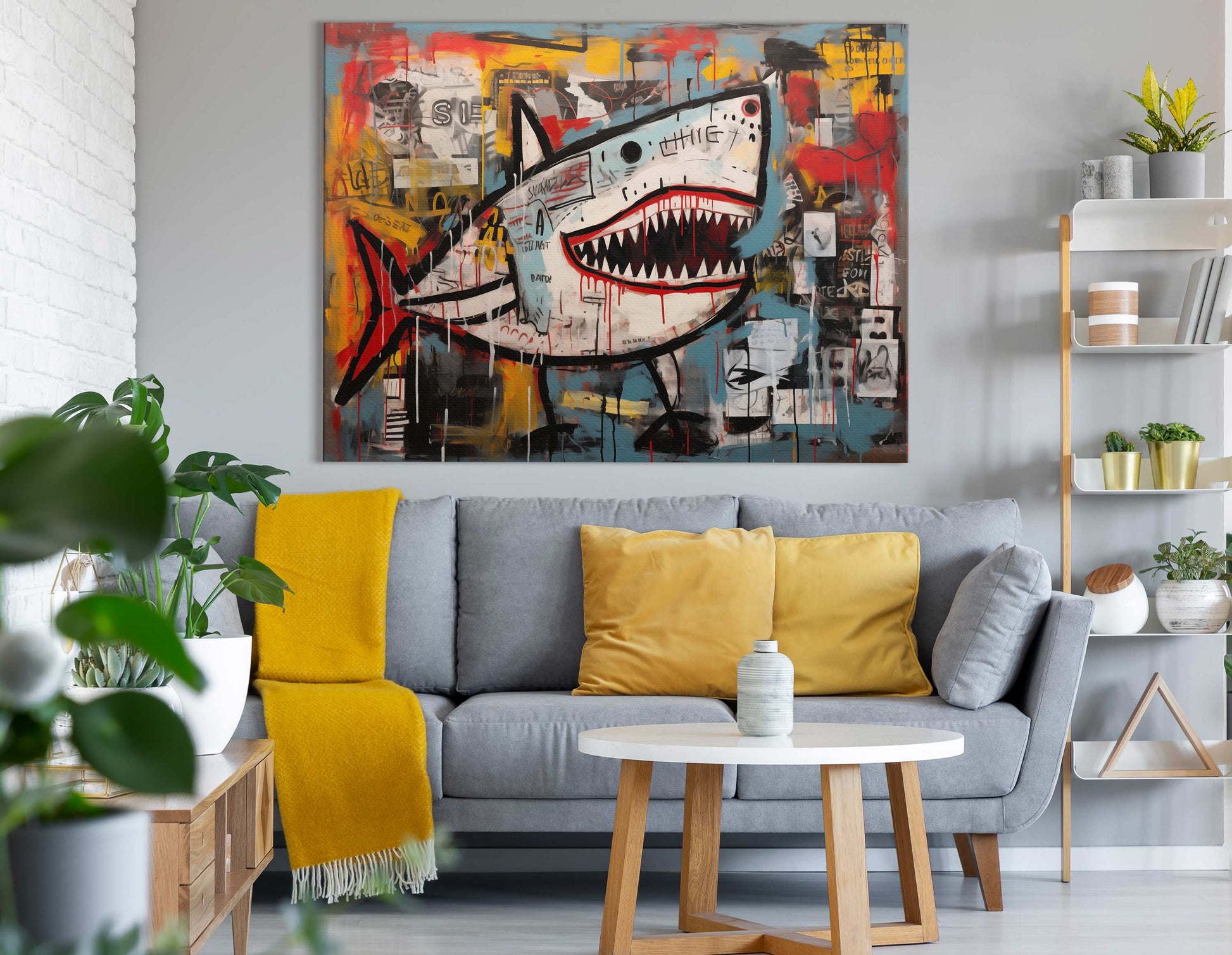 Modern Shark Wall Decor