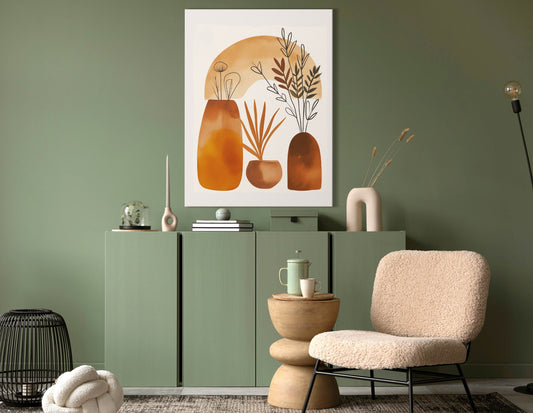 Minimalist Plant Canvas Print