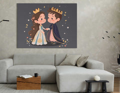 Prince and Princess Wall Art
