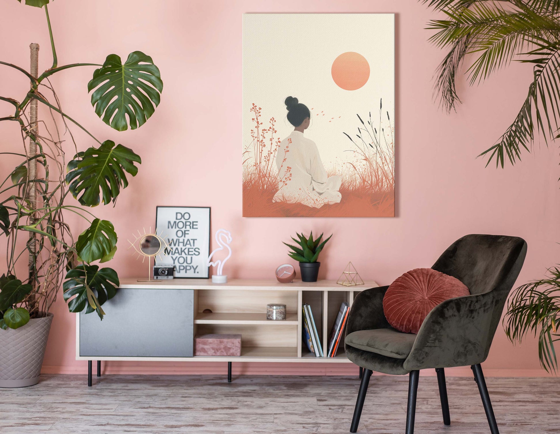 Calming Sunset Wall Art