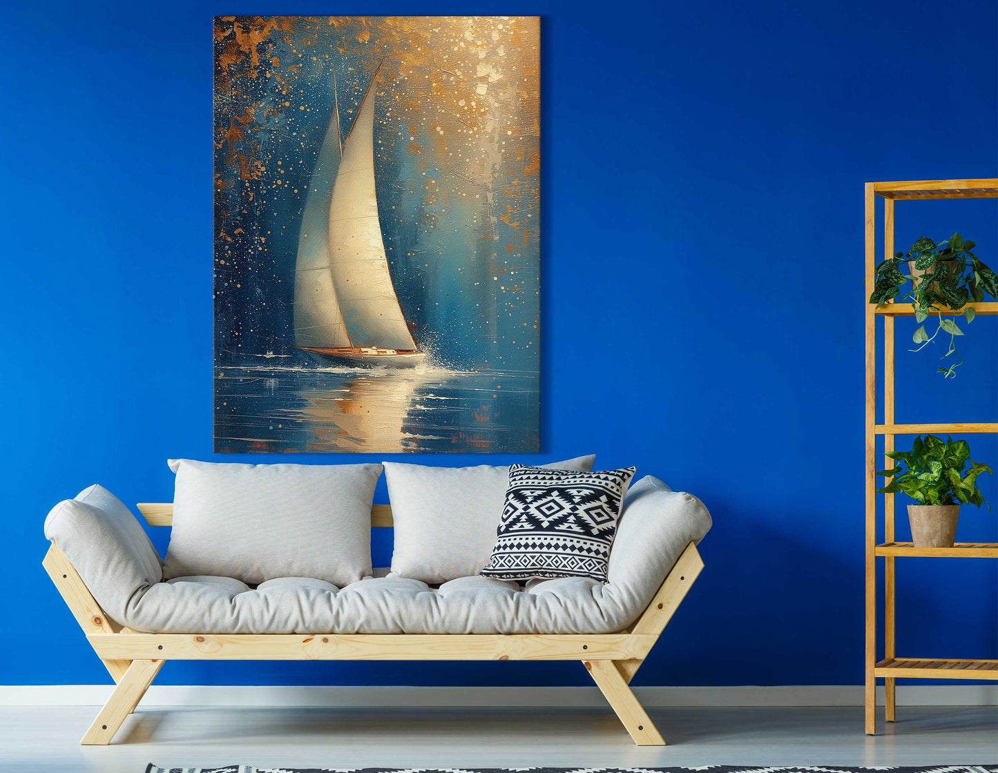 Astral Sailing Art Print