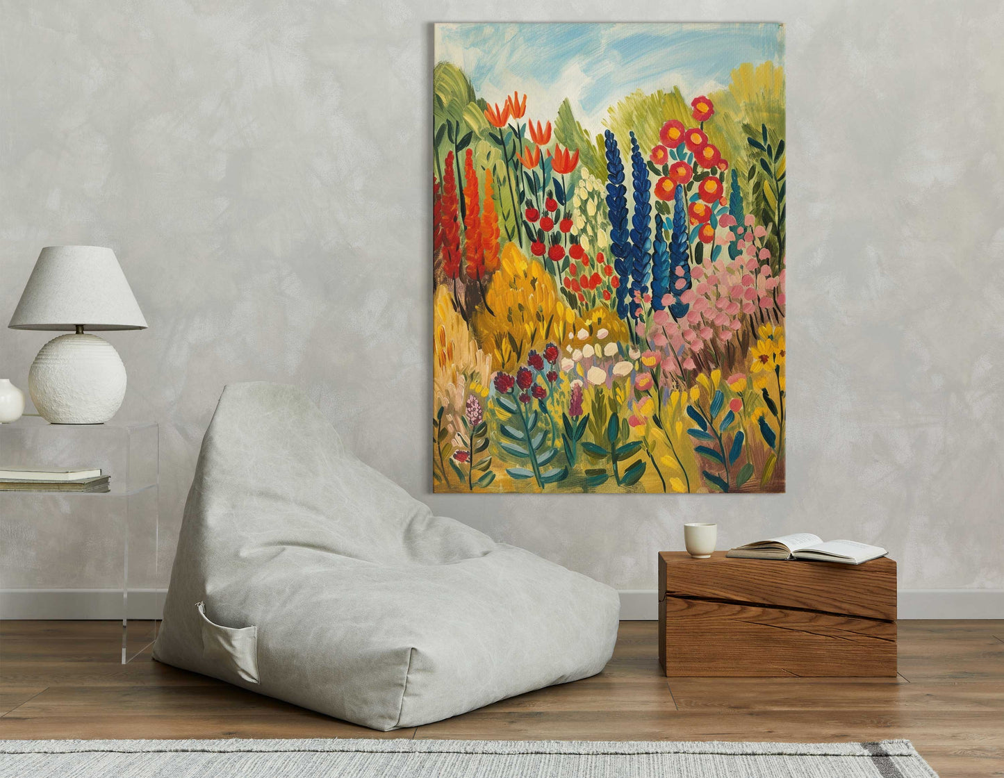 Impressionist Garden Wall Hanging