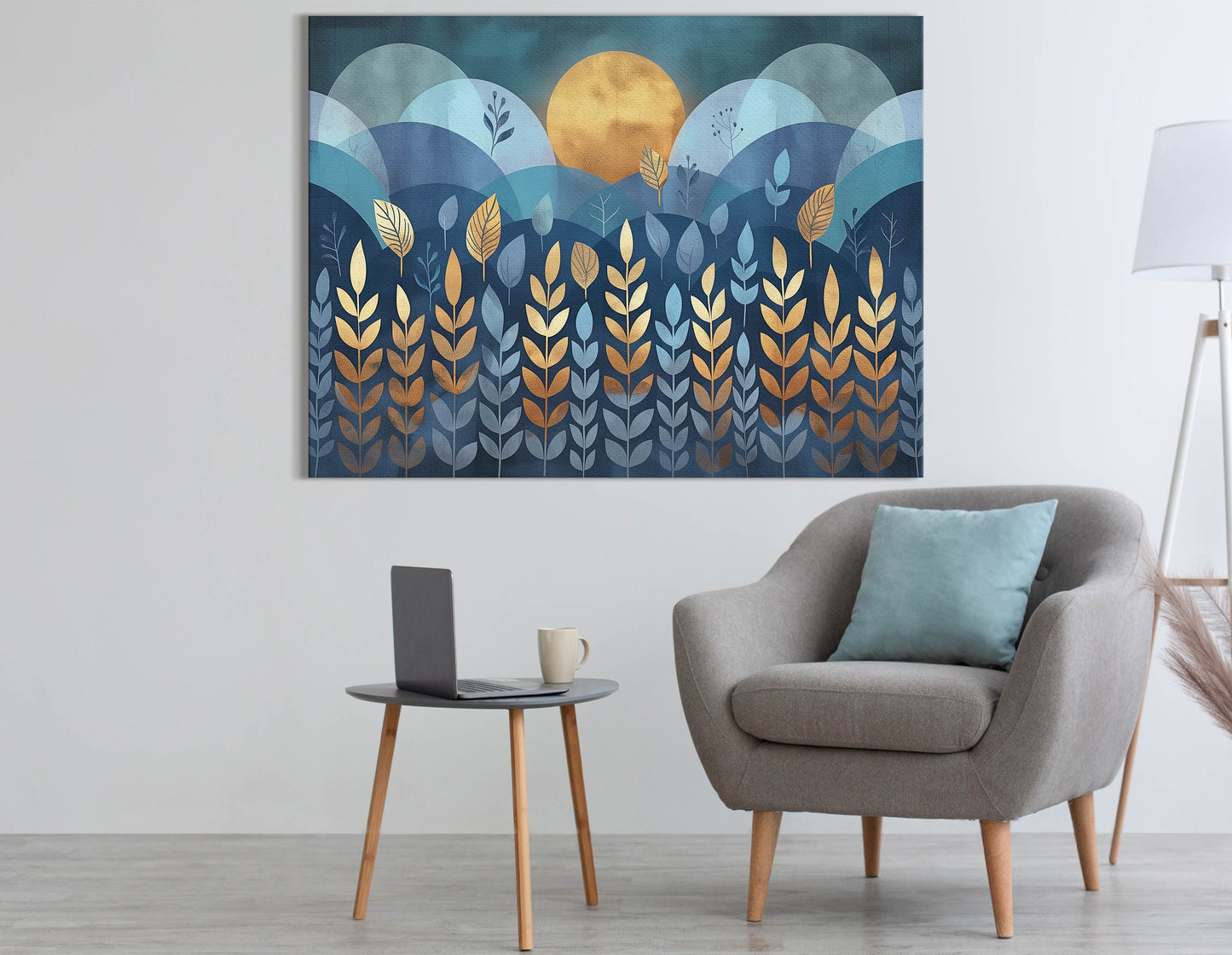 Modern Moonlight Art Prints