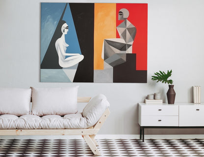 Abstract Figures Prints