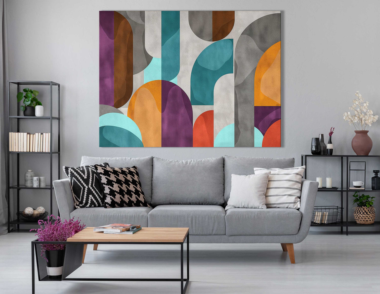 Abstract Geometric Decor