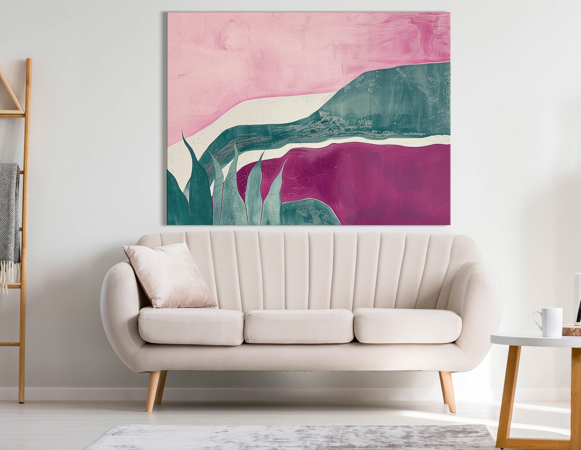 Serene Abstract Landscape Wall Art