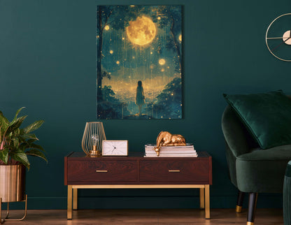 Moon Over Metropolis Print