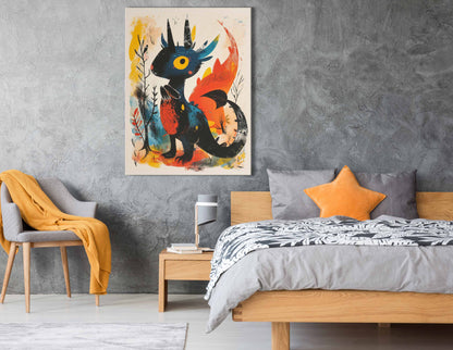   Colorful Dragon Prints