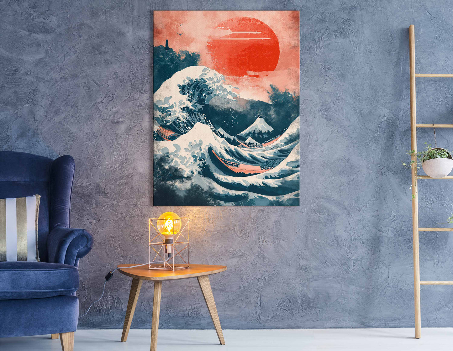   Iconic Wave Canvas Print