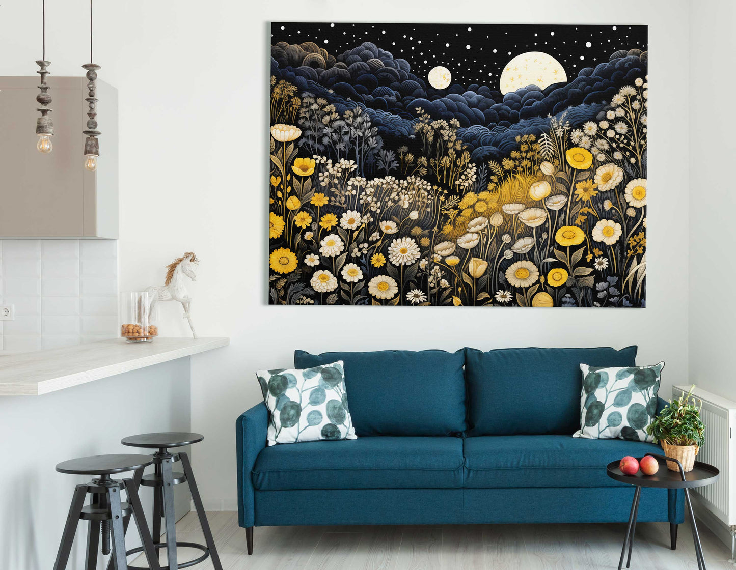 Starlit Botanical Print