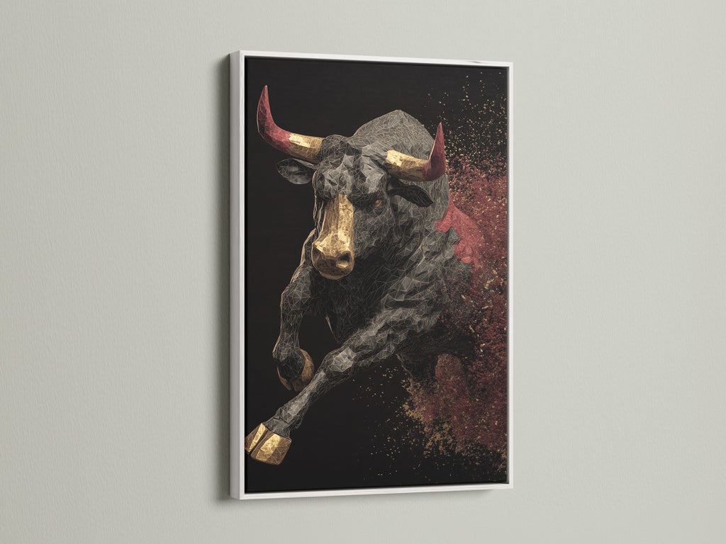 A white frame showcases modern art. The clean lines and bright color enhance the artwork. This frame offers a versatile look. It blends seamlessly with any decor style.