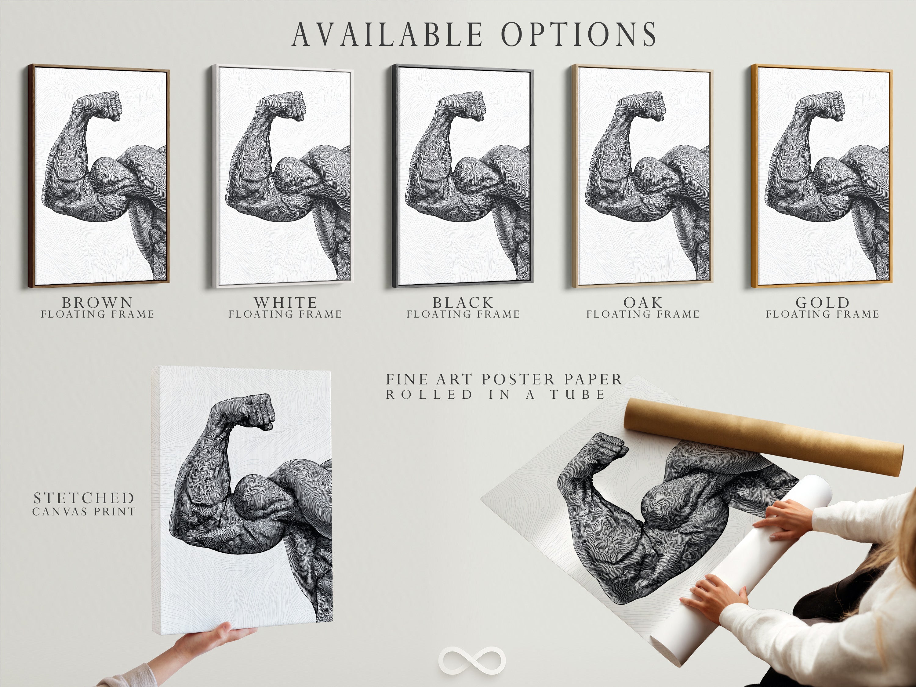 Explore our available options for art prints. Choose from stretched canvas prints. Fine art poster paper is available too. Consider a floating frame to complete the look. Discover the perfect artwork to enhance your space. High-quality prints and frames for every taste.