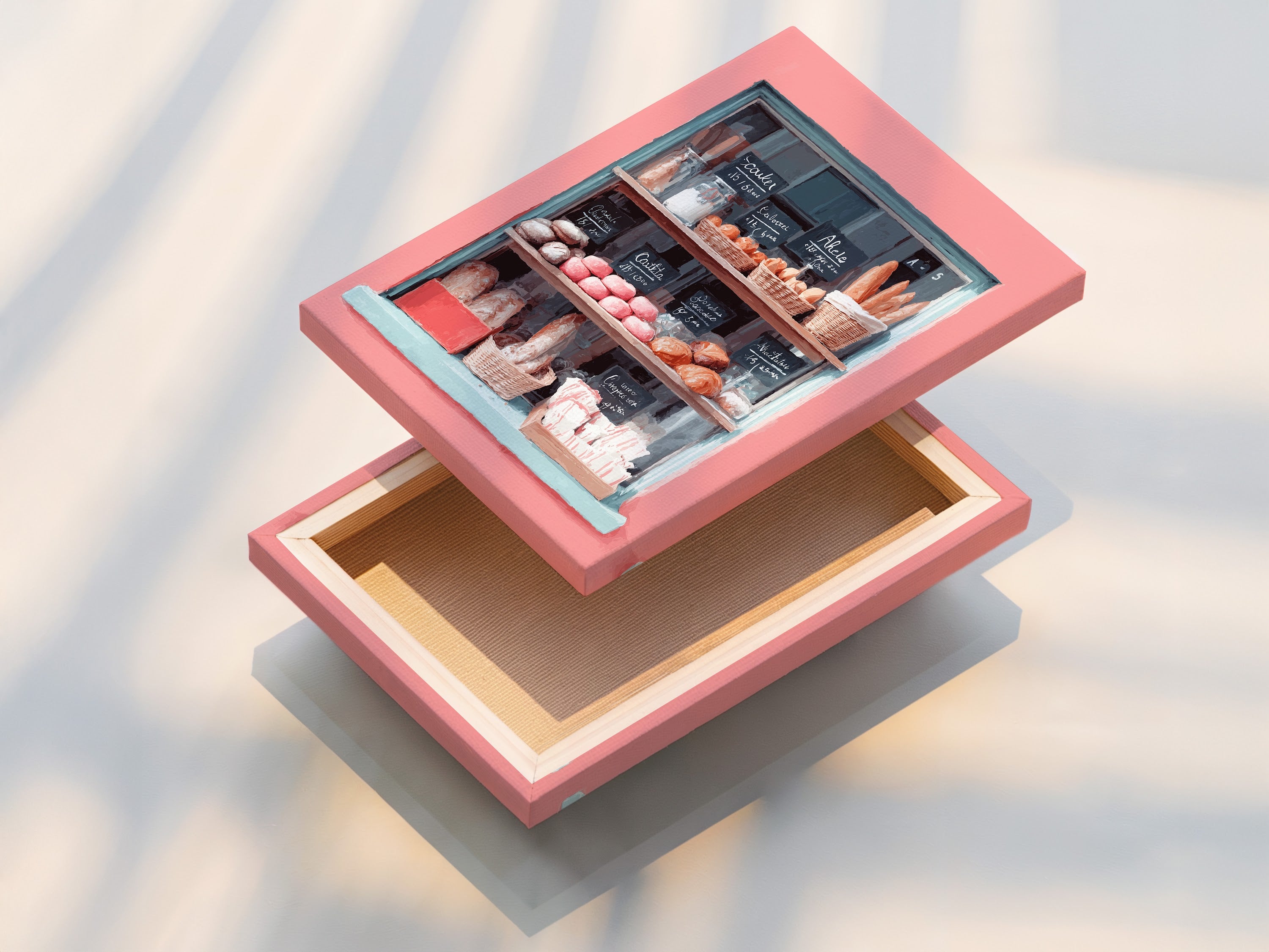 This is a stretched canvas print. The canvas is tightly stretched over a frame. This artwork is ready to hang and display. The stretched canvas provides a clean look. It creates a gallery-worthy presentation. The print is durable and long-lasting. This makes the art ready to enjoy for years.