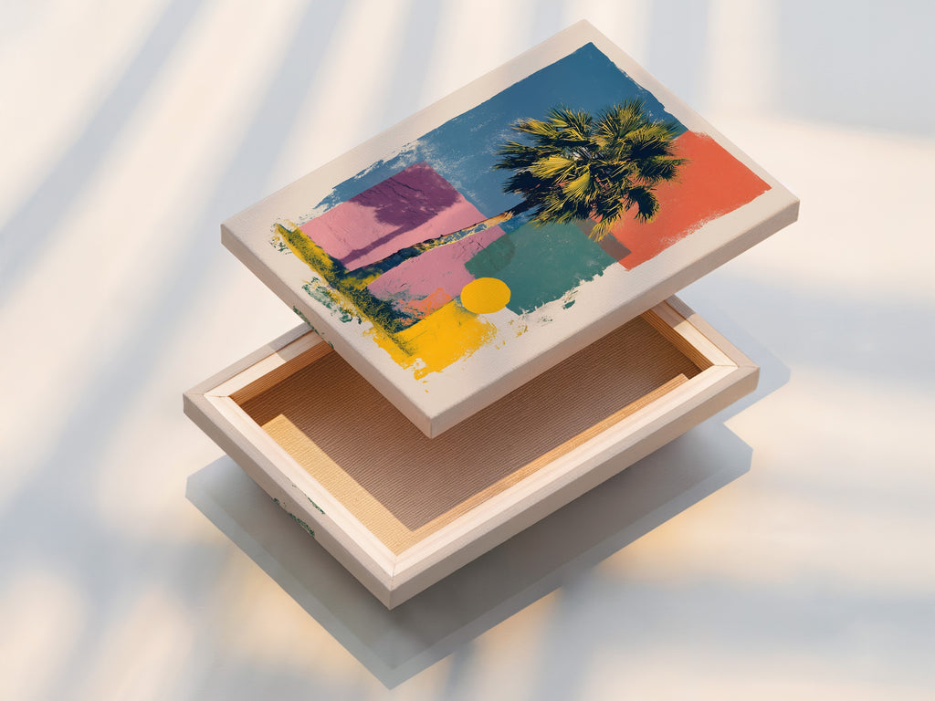 A stretched canvas print ready to hang. The canvas print features high-quality printing. It has vibrant colors and crisp details. Transform your favorite artwork into a stunning piece with a stretched canvas print.