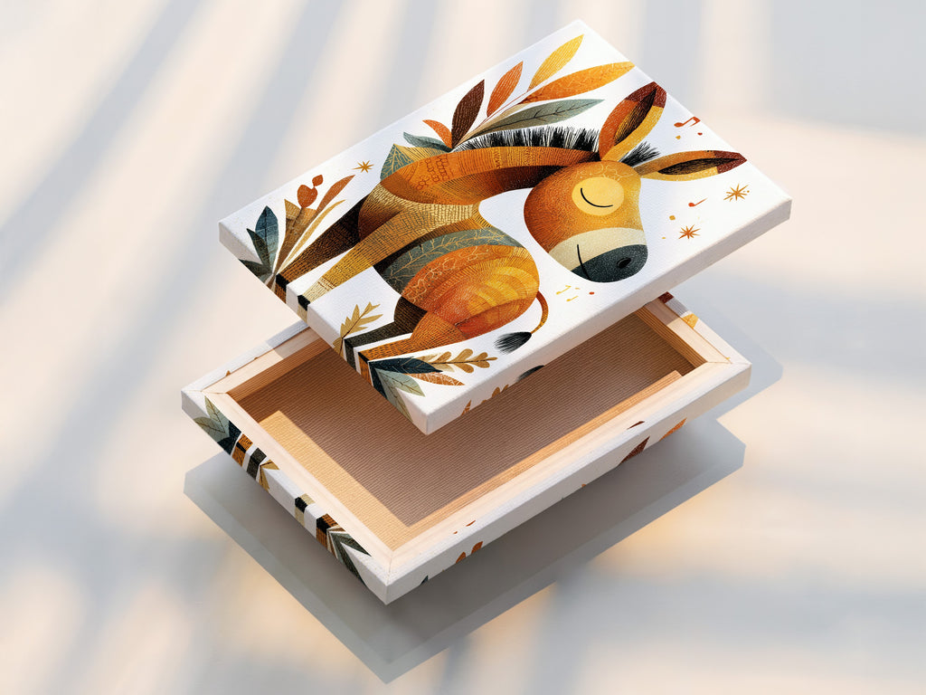 This is a stretched canvas print. The canvas is stretched perfectly on a wooden frame. This provides a ready-to-hang artwork. Stretched canvas prints offer a professional high-quality look. Enhance your home decor with this artwork.