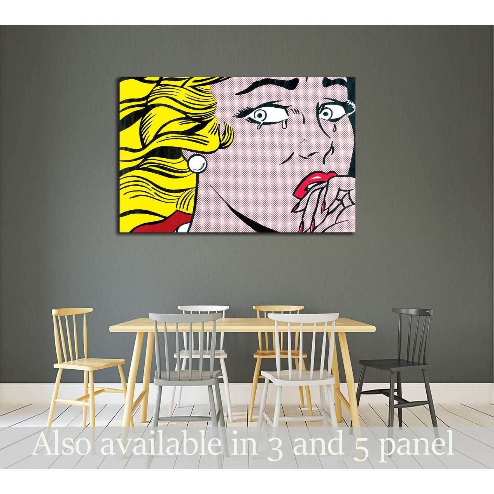 1960s pop art №3300 Ready to Hang Canvas PrintCanvas art arrives ready to hang, with hanging accessories included and no additional framing required. Every canvas print is hand-crafted, made on-demand at our workshop and expertly stretched around 100% Nor