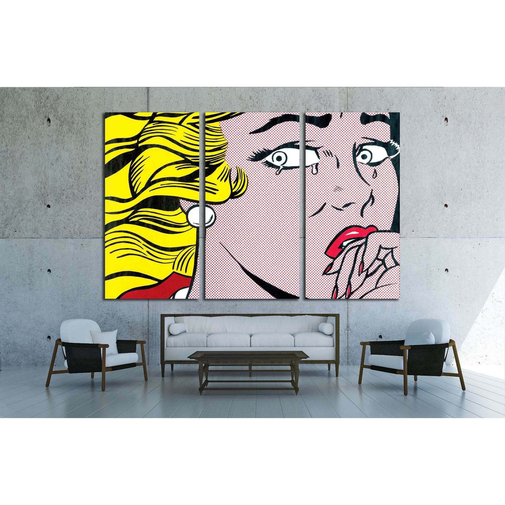 1960s pop art №3300 Ready to Hang Canvas PrintCanvas art arrives ready to hang, with hanging accessories included and no additional framing required. Every canvas print is hand-crafted, made on-demand at our workshop and expertly stretched around 100% Nor