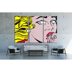 1960s pop art №3300 Ready to Hang Canvas PrintCanvas art arrives ready to hang, with hanging accessories included and no additional framing required. Every canvas print is hand-crafted, made on-demand at our workshop and expertly stretched around 100% Nor